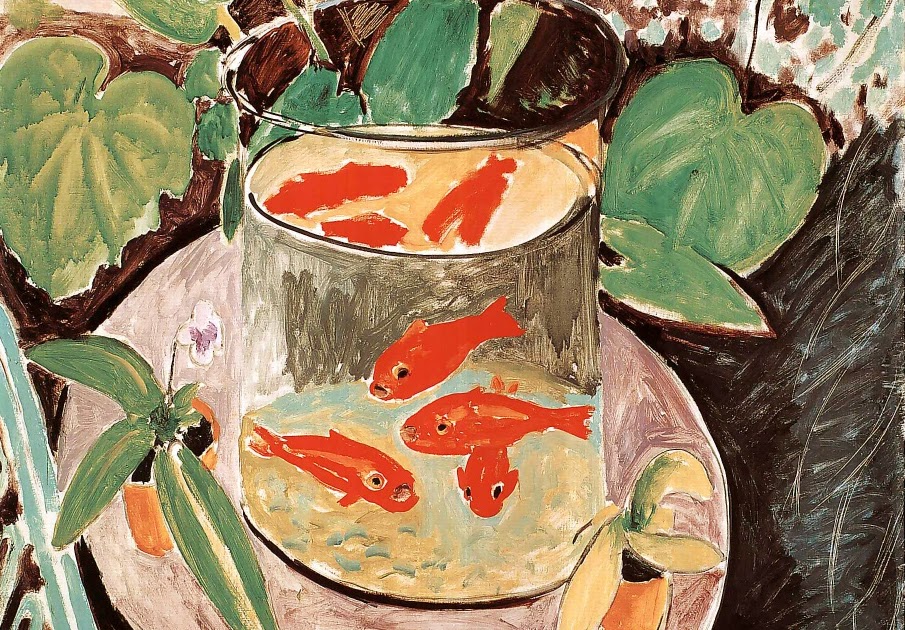 El sabroso volátil Les poissons rouges, de Henri Matisse