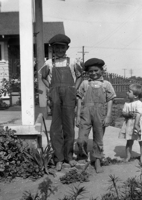 My dad on right and my uncle Grant