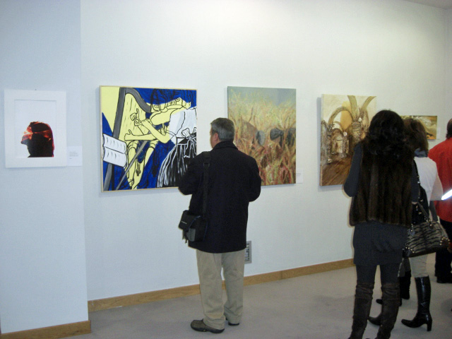 The works of Roberto Samar, Maria José and Célia Alves
