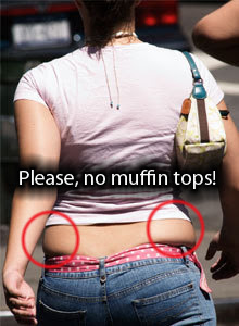 muffin top