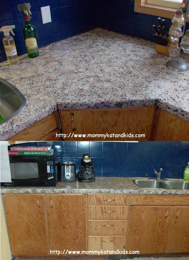 Giani Granite Countertop PaintReview and Giveaway Mommy Kat and Kids
