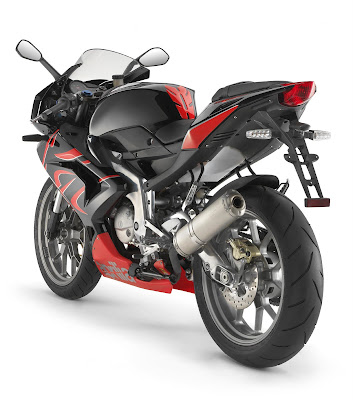 2009 Aprilia RS125 rear aprilia rs 125 extrema. 2009 Aprilia RS125 rear