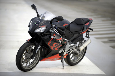 2009 Aprilia RS125 black