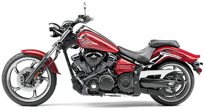 2010 Yamaha Raider (XV1900) red