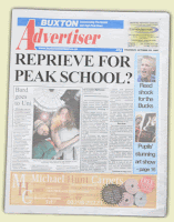 Read the story online in the Buxton Advertiser