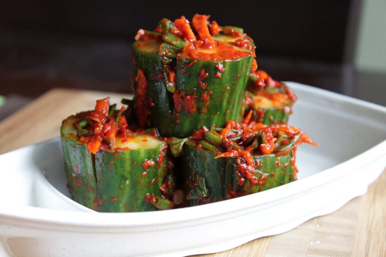 Cucumber Kimchi (Oi Sobagi) Food Generalist