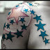 Beautiful Star Tattoos Design For Men