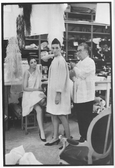 Cristobal Balenciaga at working