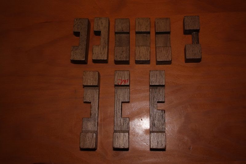 rompecabezas de madera 9 piezas