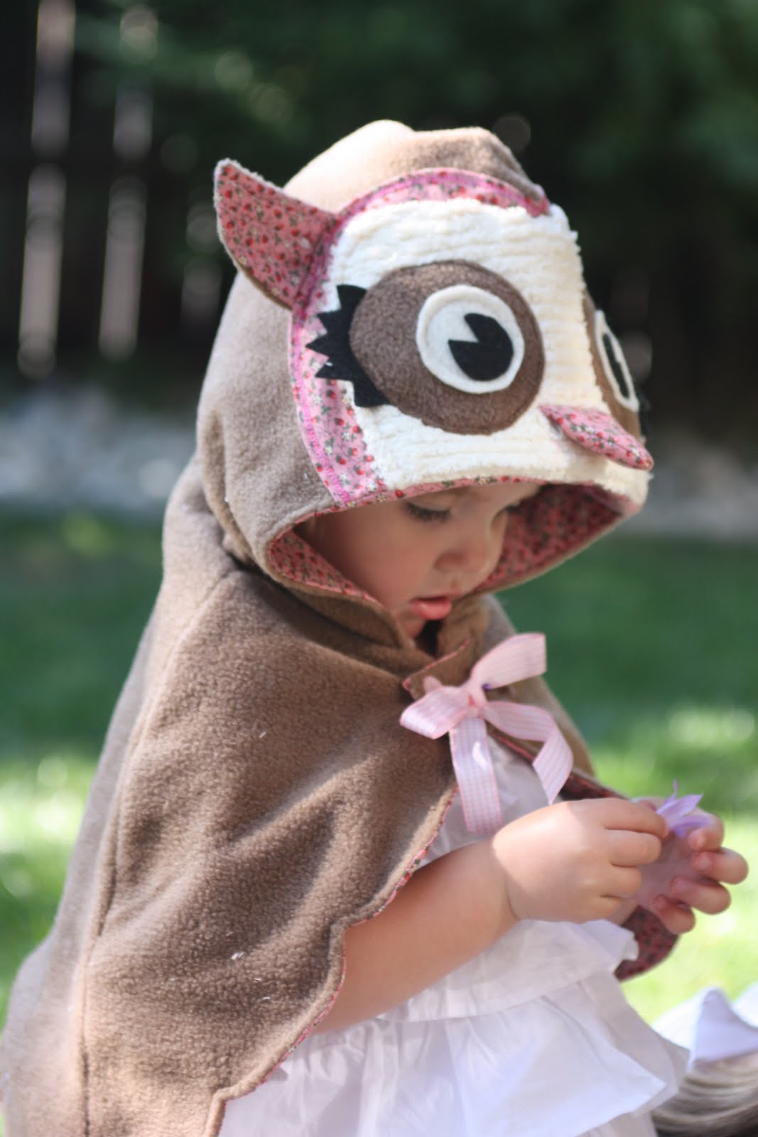 Livvy Loo Who Pottery Barn inspired owl costume