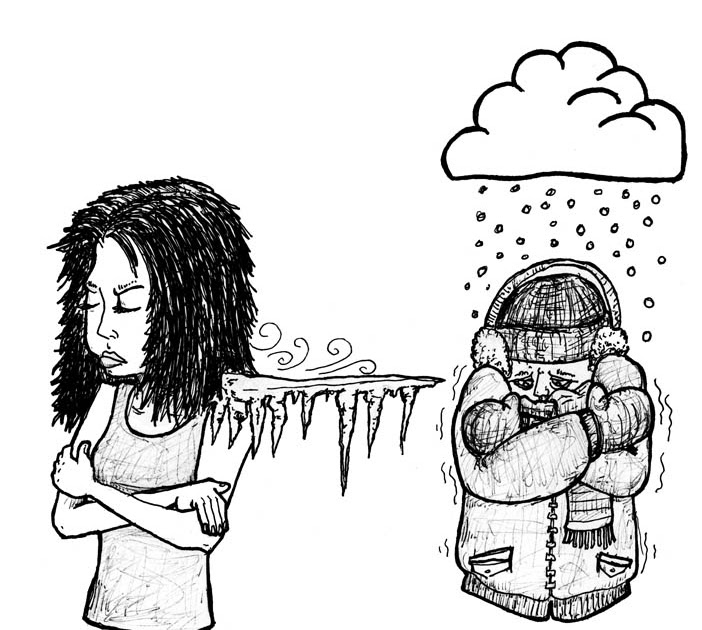 English idioms,sayings and expressions GIVE SOMEBODY THE COLD SHOULDER 102