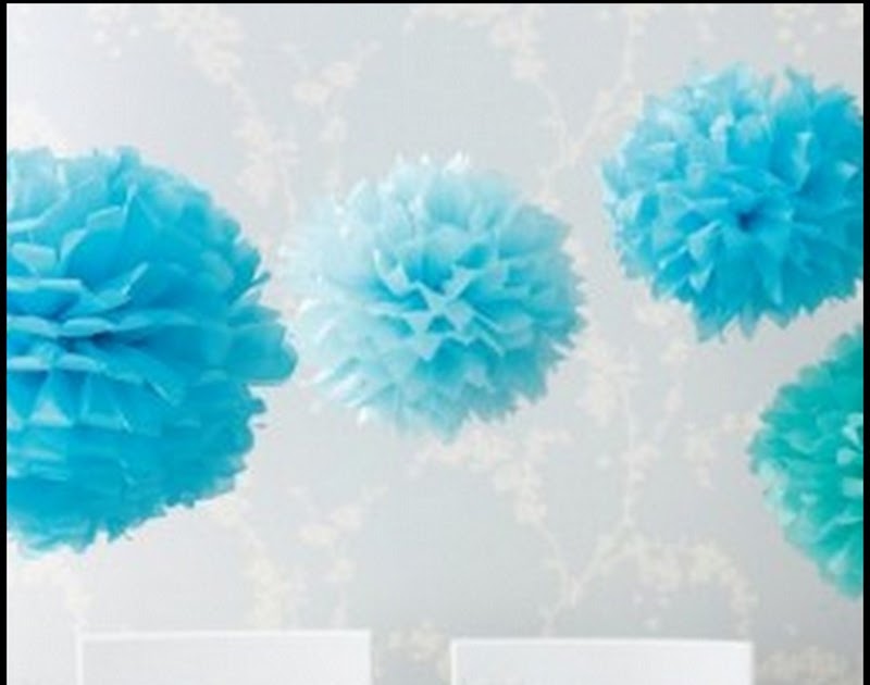 Dollar Store Crafter Tissue Paper PomPoms