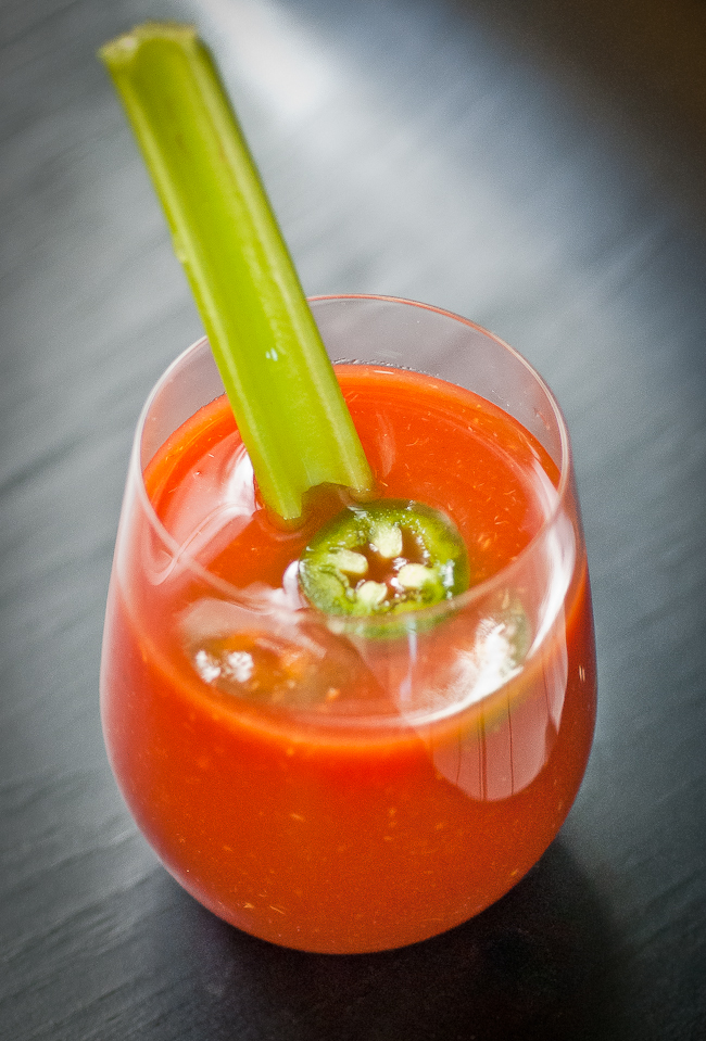 Best Bloody Mary Recipe Over The Hill and On A Roll