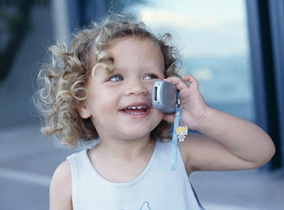 Answering mobile phone Answering mobile phone