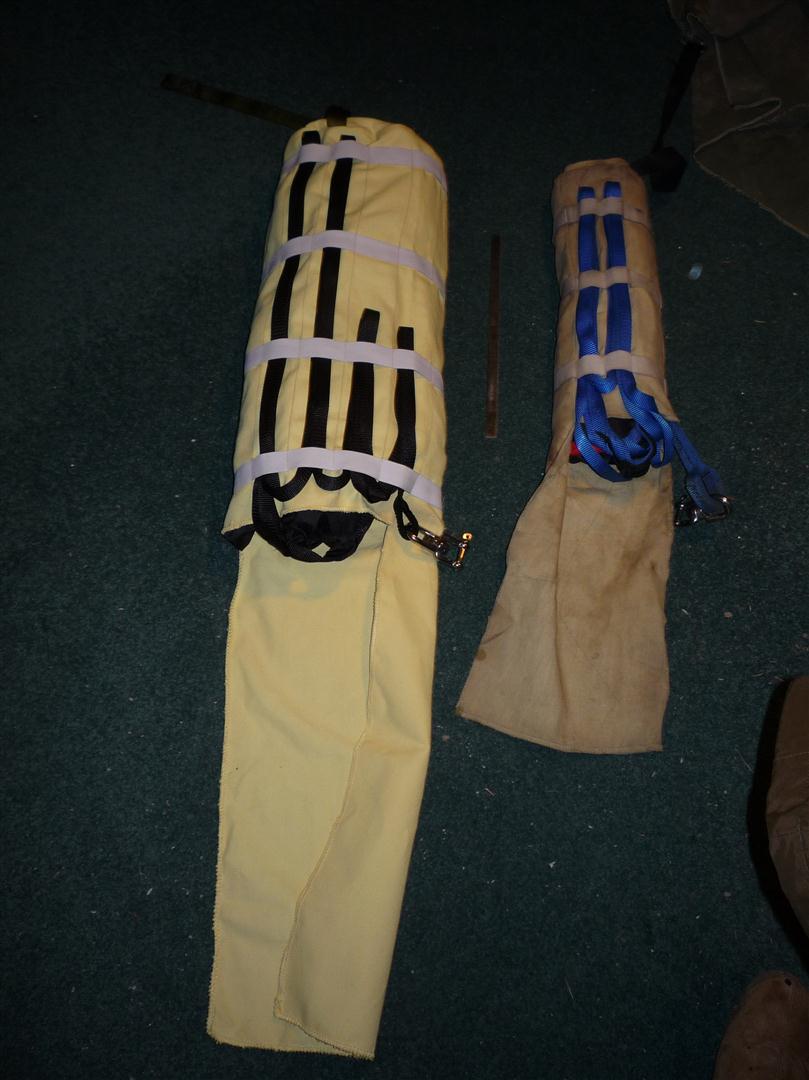 Rocket Projects Destroyerator's Parachute and Deployment Bag