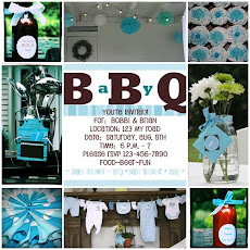BBQ Baby Shower & Invitation