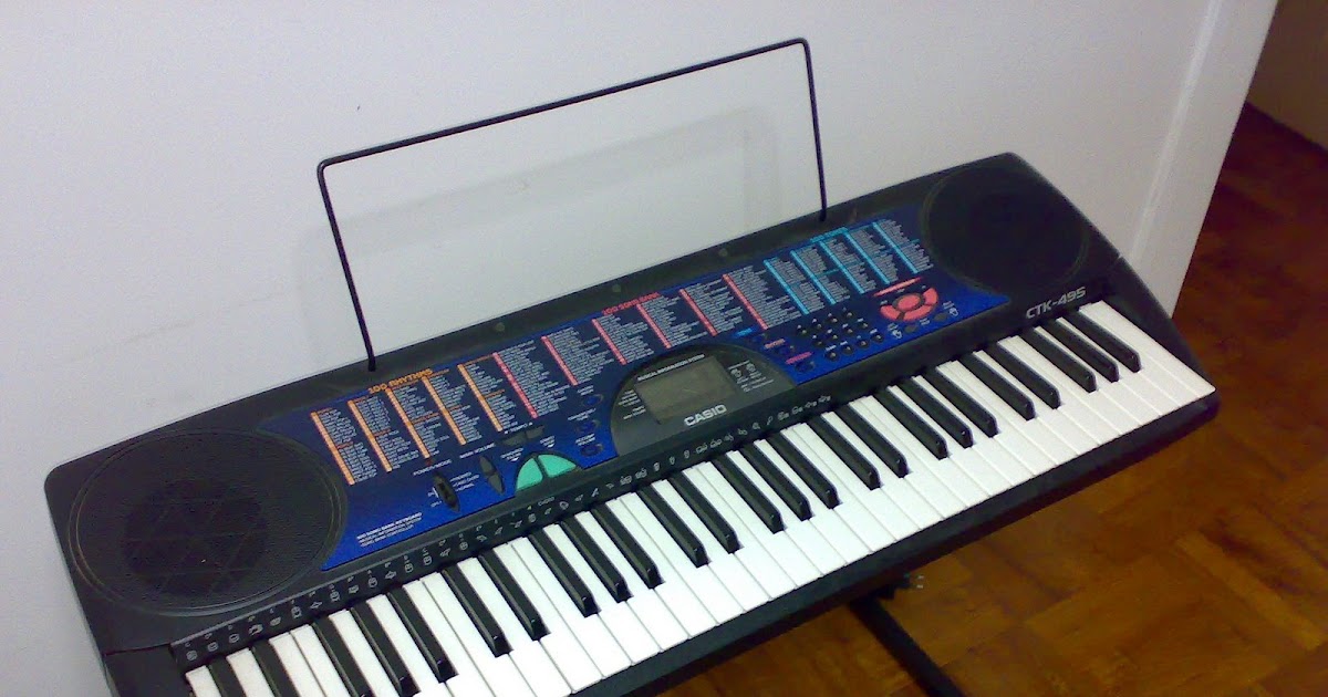 Casio Keyboard (CTK-495) - 972最爱帮帮忙