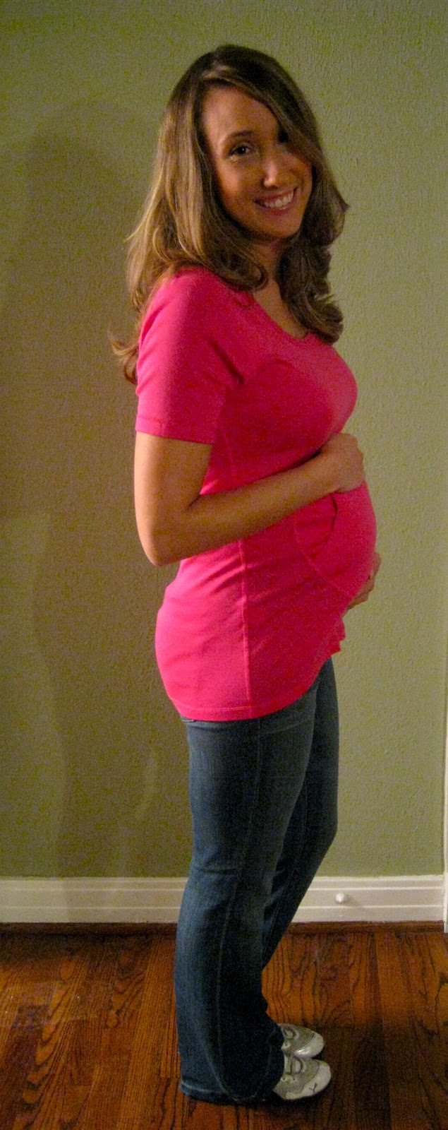 Raising a Rucker 24 week baby bump