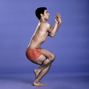 Eagle Position Yoga