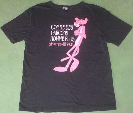 comme des garcons pink panther