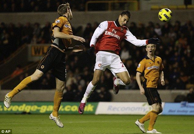 Cesc Fabregas faced the wrath of Molineux after Marouane Chamakh provided 