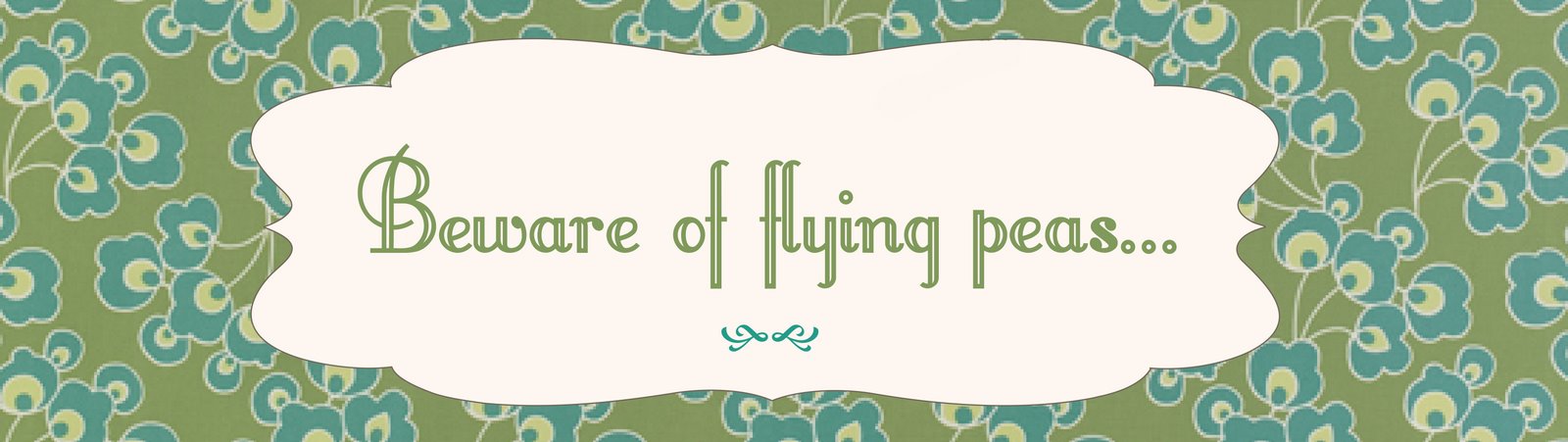 Beware of Flying Peas