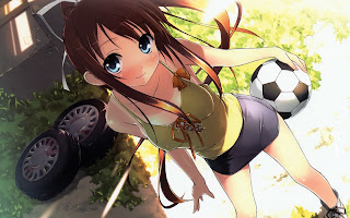 Soccer Anime Girl wallpaper
