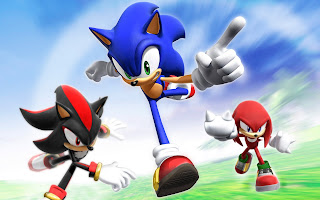 Sonic And His Friends wallpaper