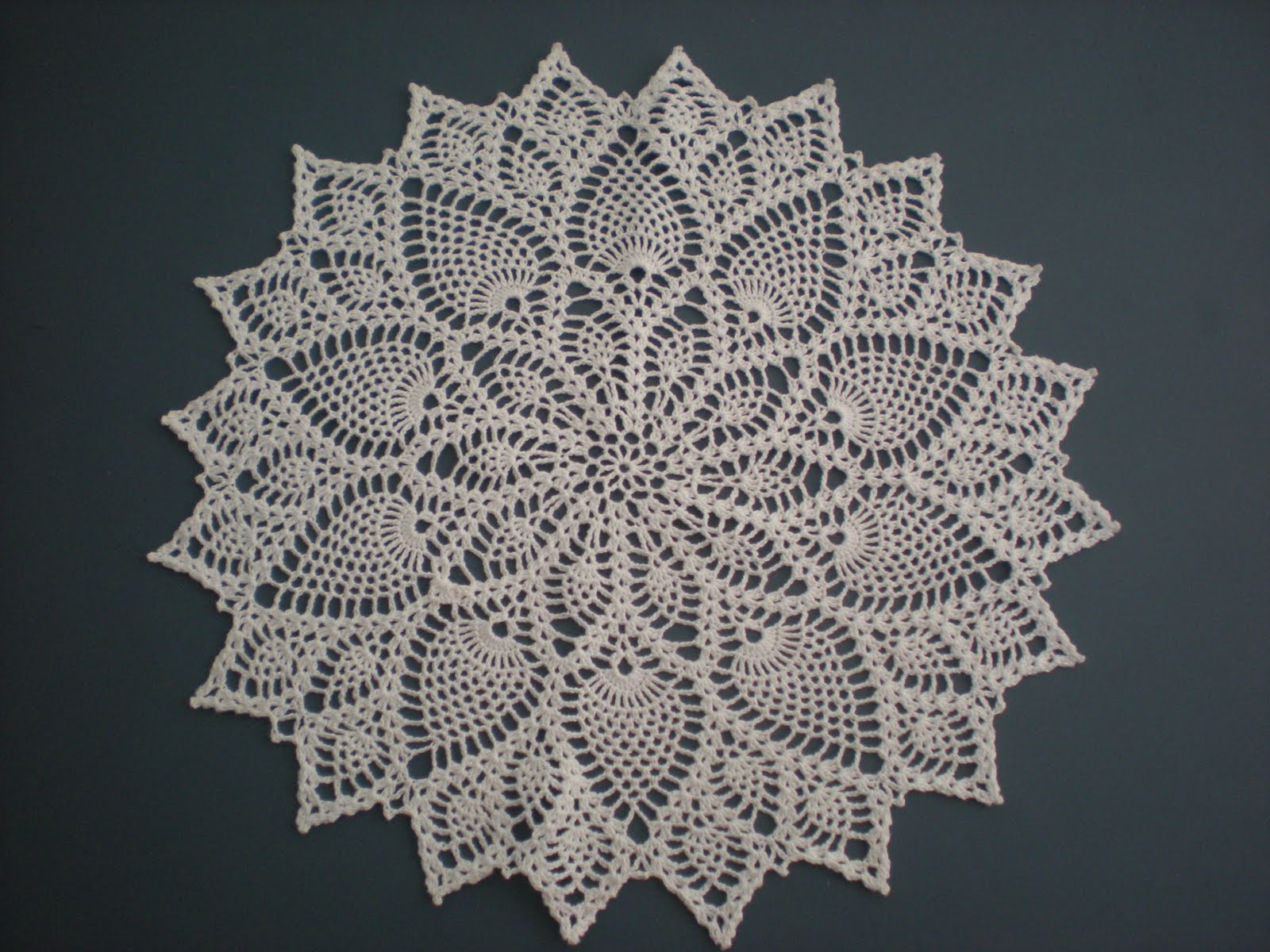 The doily I made from a really good picture!