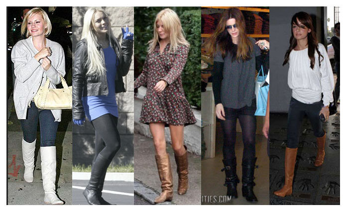 outfits with flat boots
