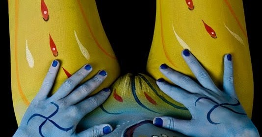 Full Body Paint Before And After Full Body Paint Before And After