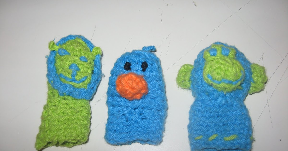 Adventures in Homemade Crochet Finger Puppets and Hand Puppets