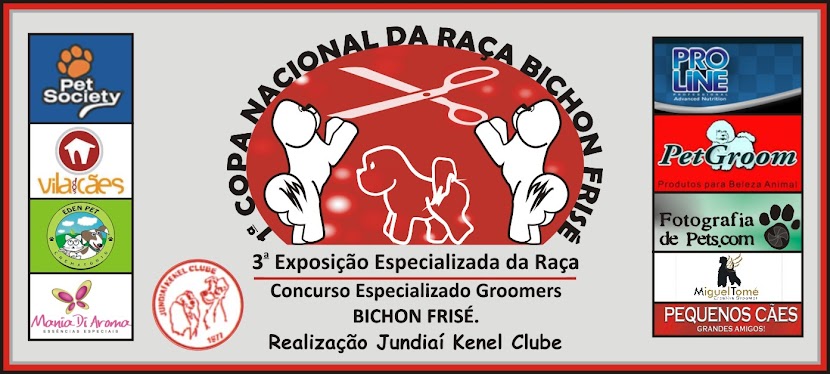 1a COPA NACIONAL DA RAÇA BICHON FRISE