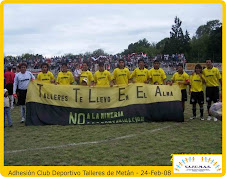 Adhesión CLUB TALLERES DE METAN en Torneo del Interior