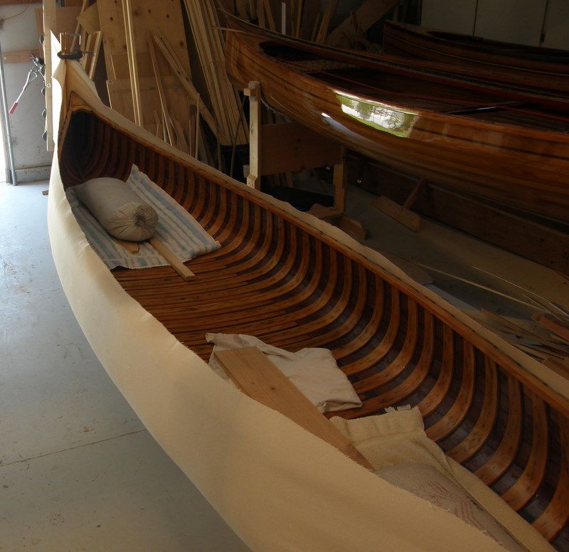 Wood and Canvas Canoe Restoration