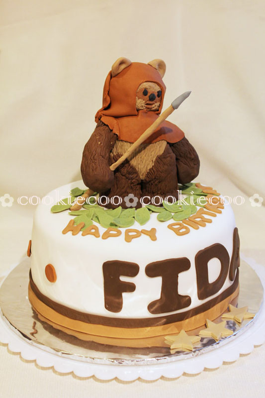 Cake Decorating Baby Ewok Cake Decorating Baby Ewok