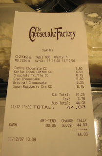 Is The Cheesecake Factory Expensive