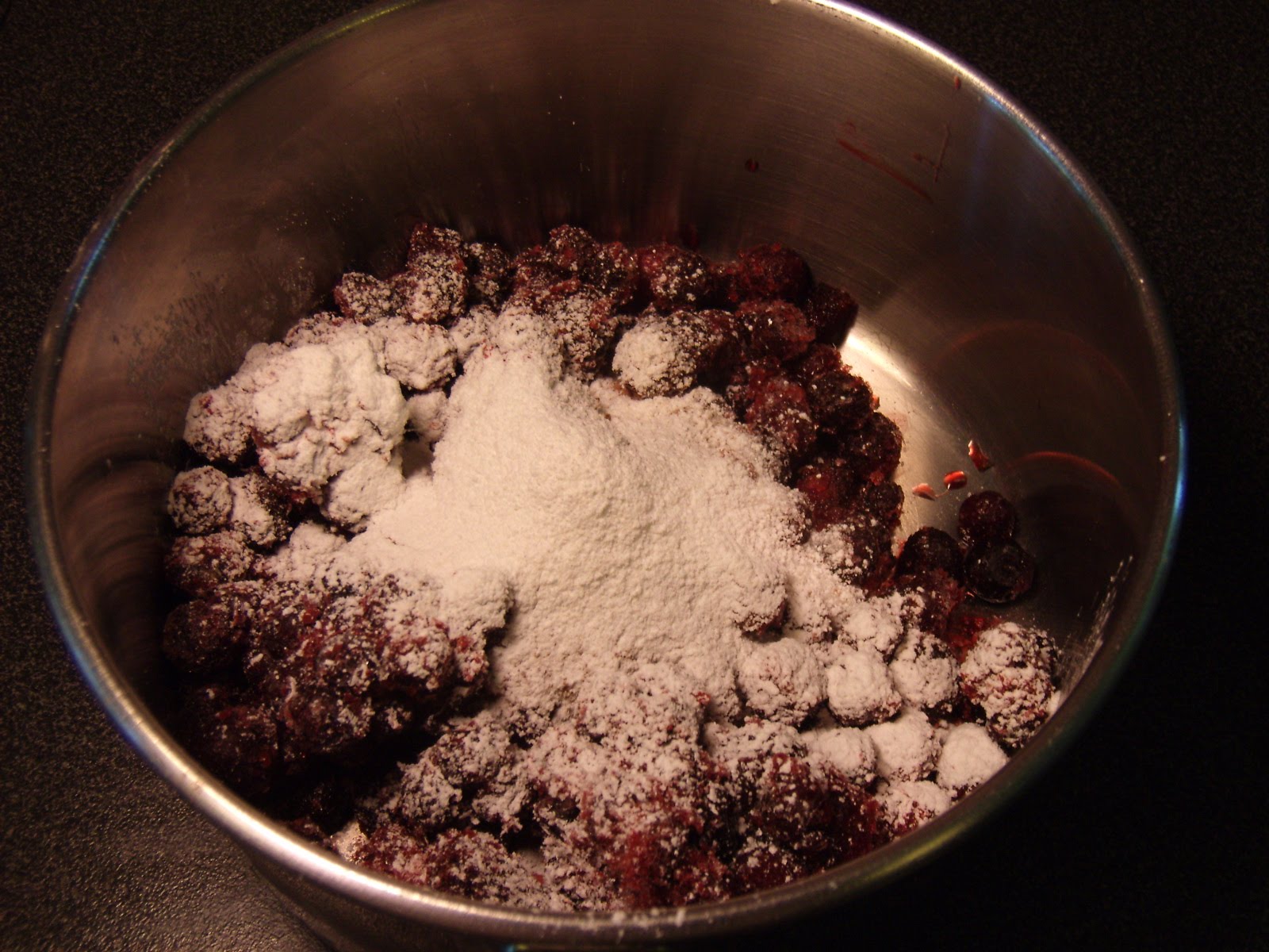 Pixie's Pantry Oatmeal Pancakes with Huckleberry Compote!