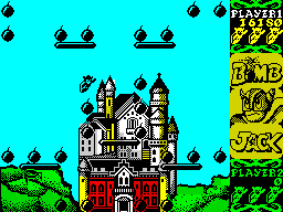 Bombjack on the ZX Spectrum