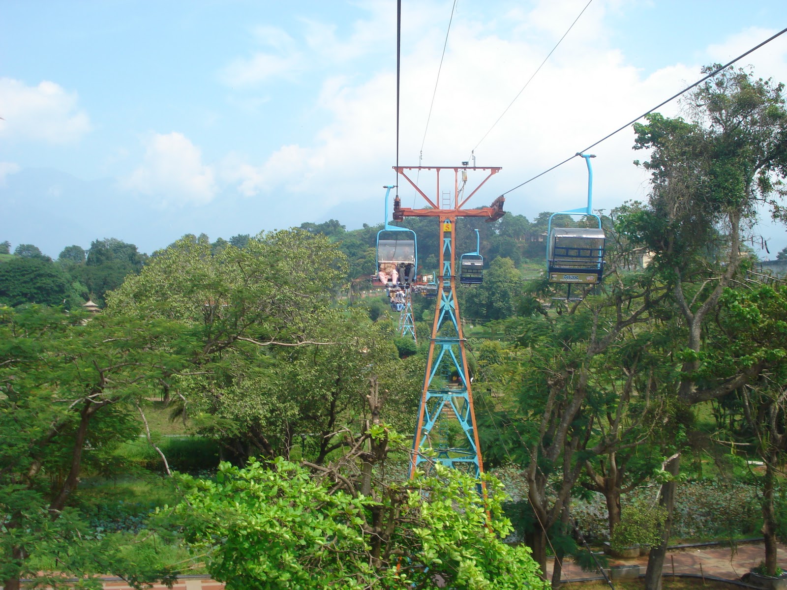 Murali's Blog Rope way at Malampuzha dam Palakkad kerala