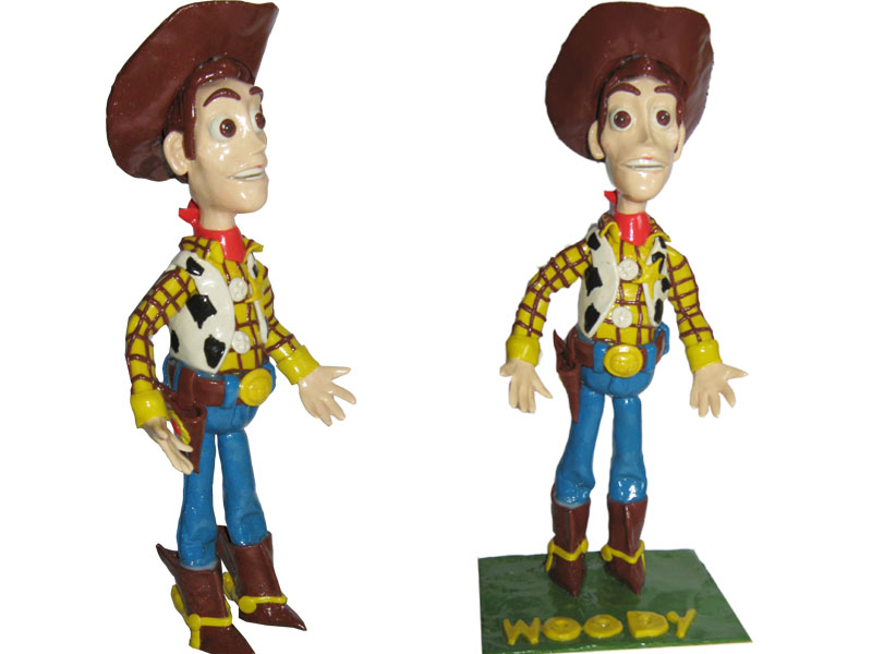 woody de plastilina