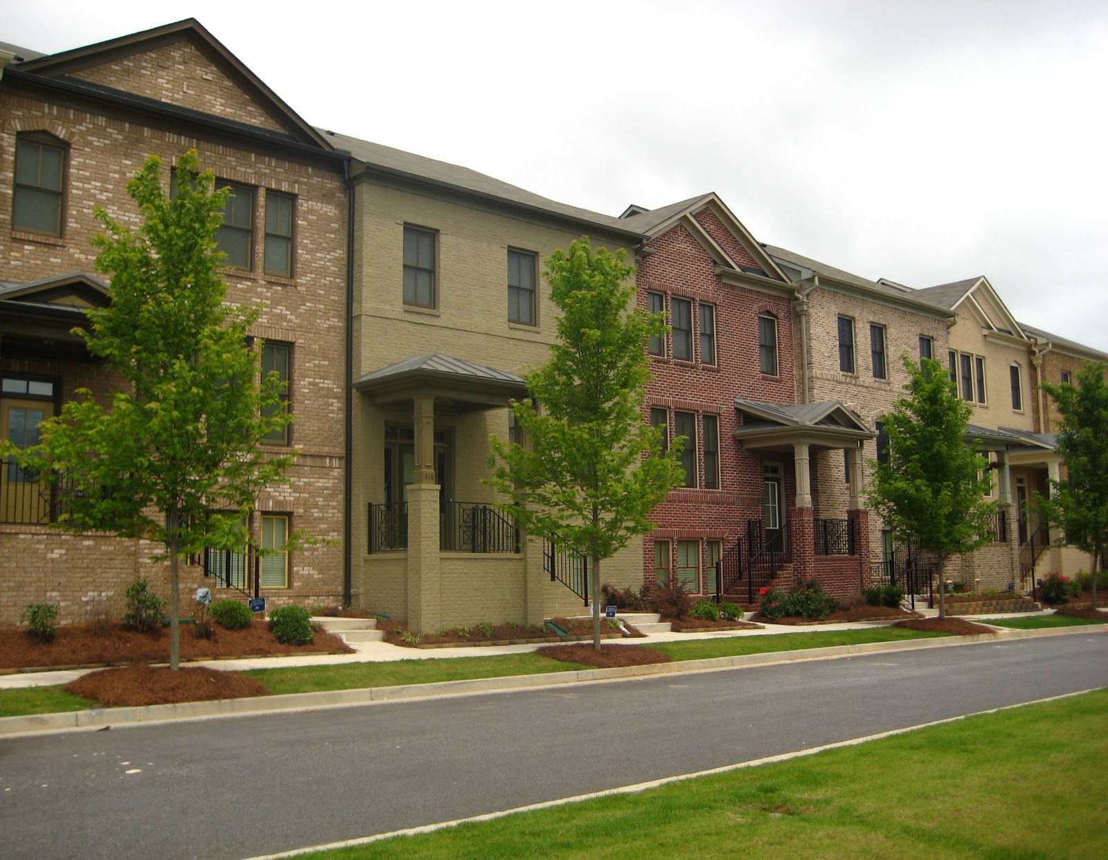 Deerfield Green North Alpharetta Townhomes Bowen Family Homes Built