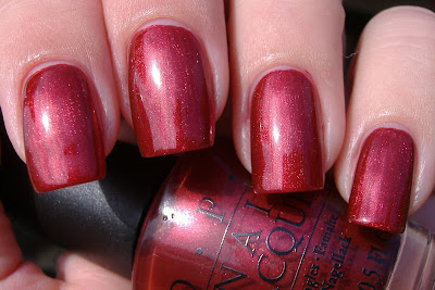 Opi Red Shimmer