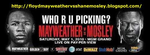 Floyd Mayweather, Jr. vs Shane Mosley