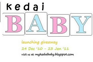 Kedai Baby Launching Giveaway