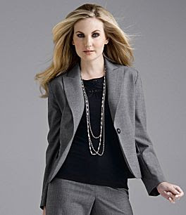 dress and blazer for job interview