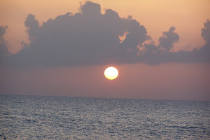 Sunset in Little Cayman