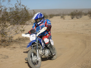 Alex and his dirt bike