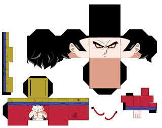 Goku y todos sus amigos en Cubeecraft Goku y todos sus amigos en Cubeecraft