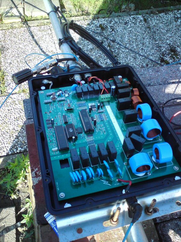 PE4BAS Amateur Radio log Antenna problems